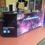 Full colour digital counter vinyl wrap