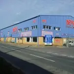 Full Unit signage with cut-out logos